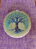 Meditační polštář Bhaktik vysoký – Zelený strom života